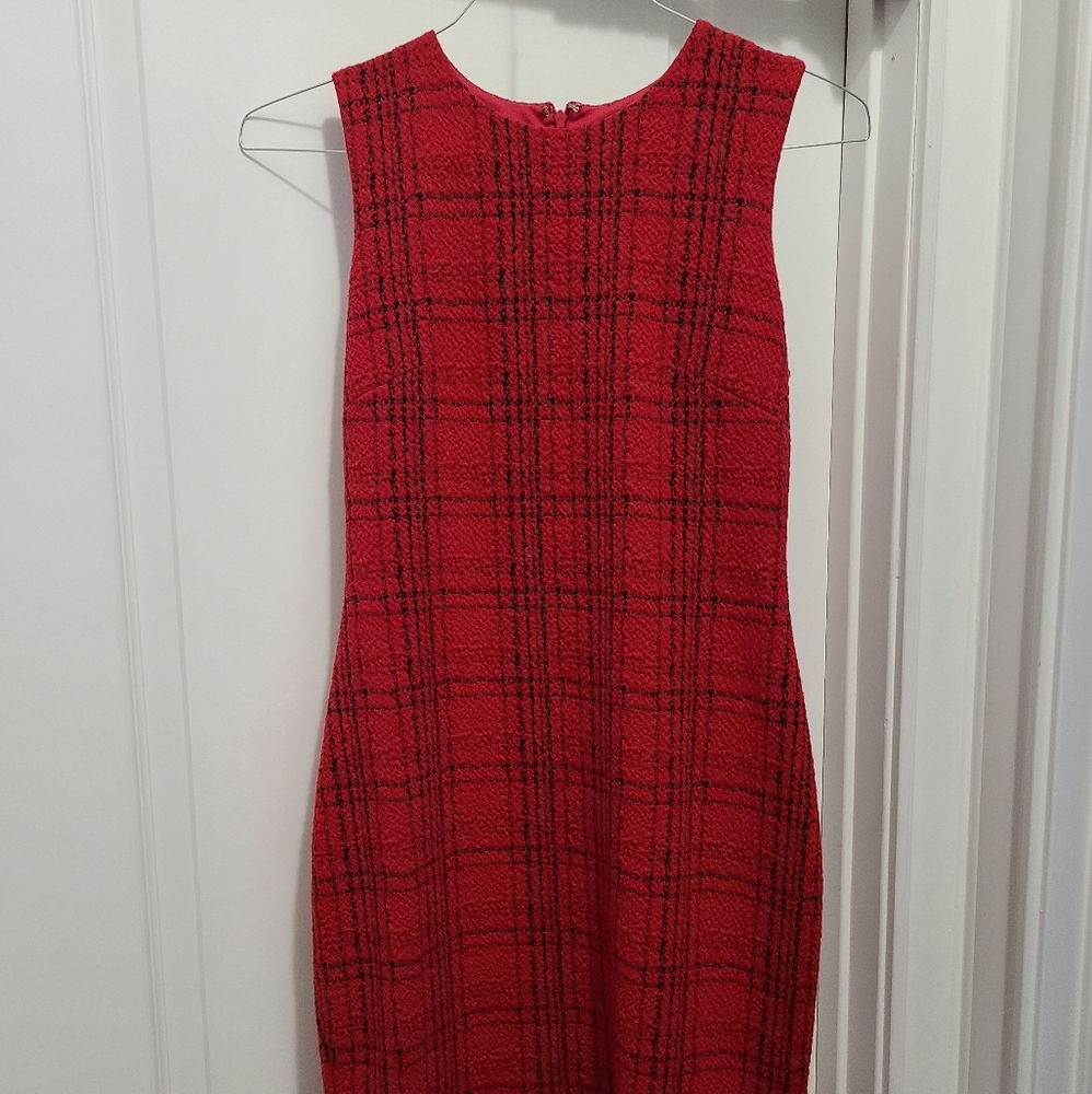 Lady in red